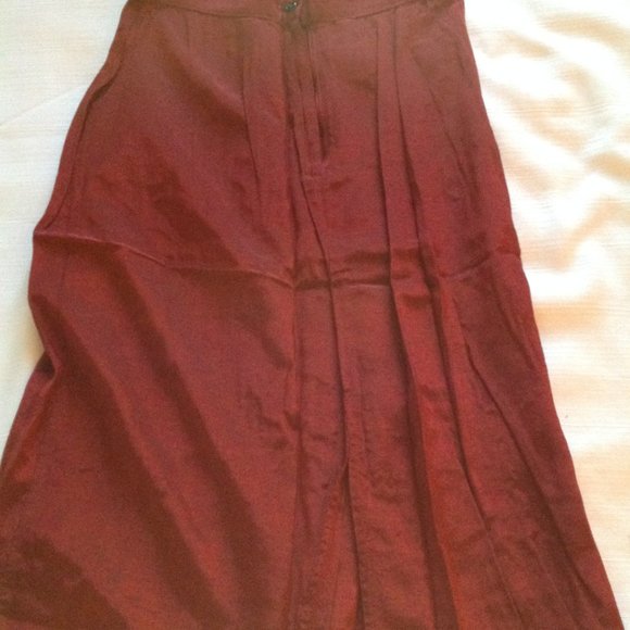 Vintage Classified 3 Piece Dynasty Style Burgundy Evening Dress Outfit  Sz 11/12 - Picture 8 of 11
